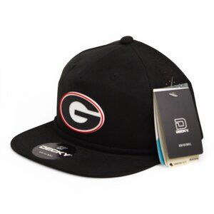 Georgia Bulldogs Power G 3D Perforated Rope Hat- Black